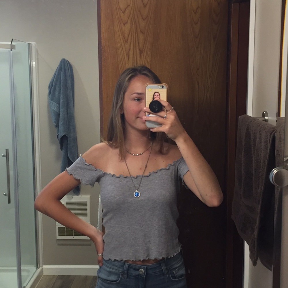 (2for$20)nwot brandy thermal tee